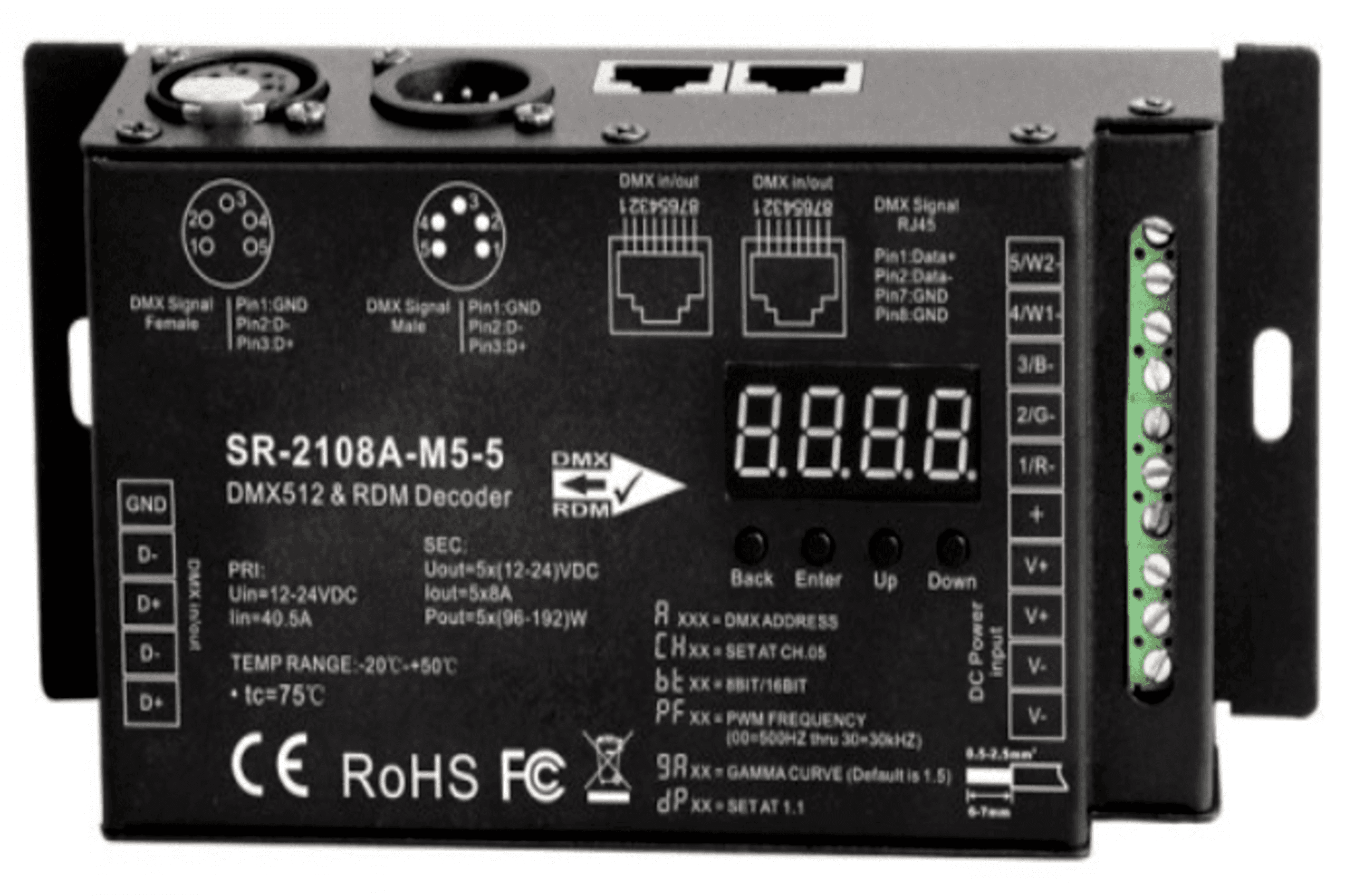 Led123 Endcaps SR-2108A-M5-5 image