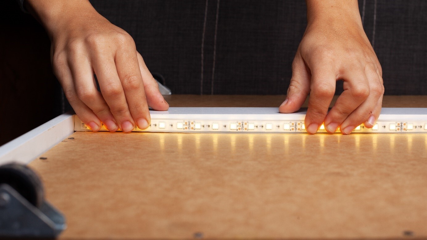  Eclairage de ruban led dans une maison 