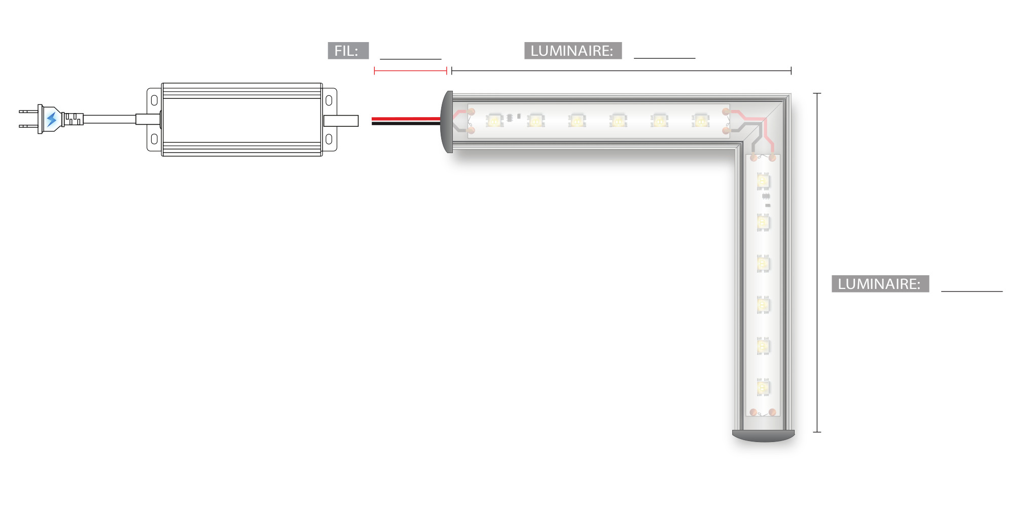 Led123 Croquis assemblage  image
