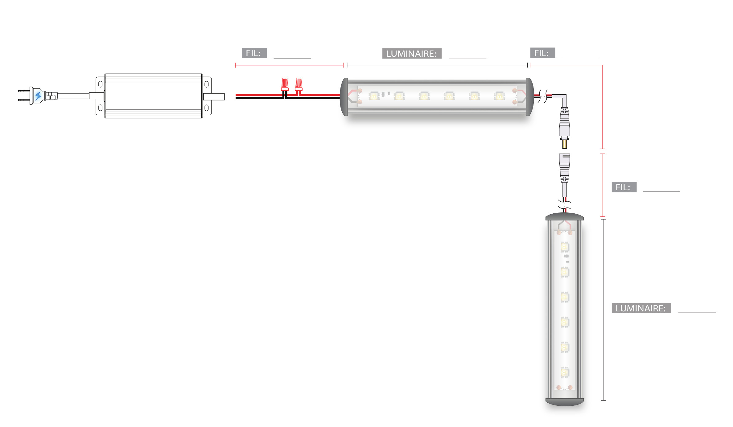 Led123 Croquis assemblage  image