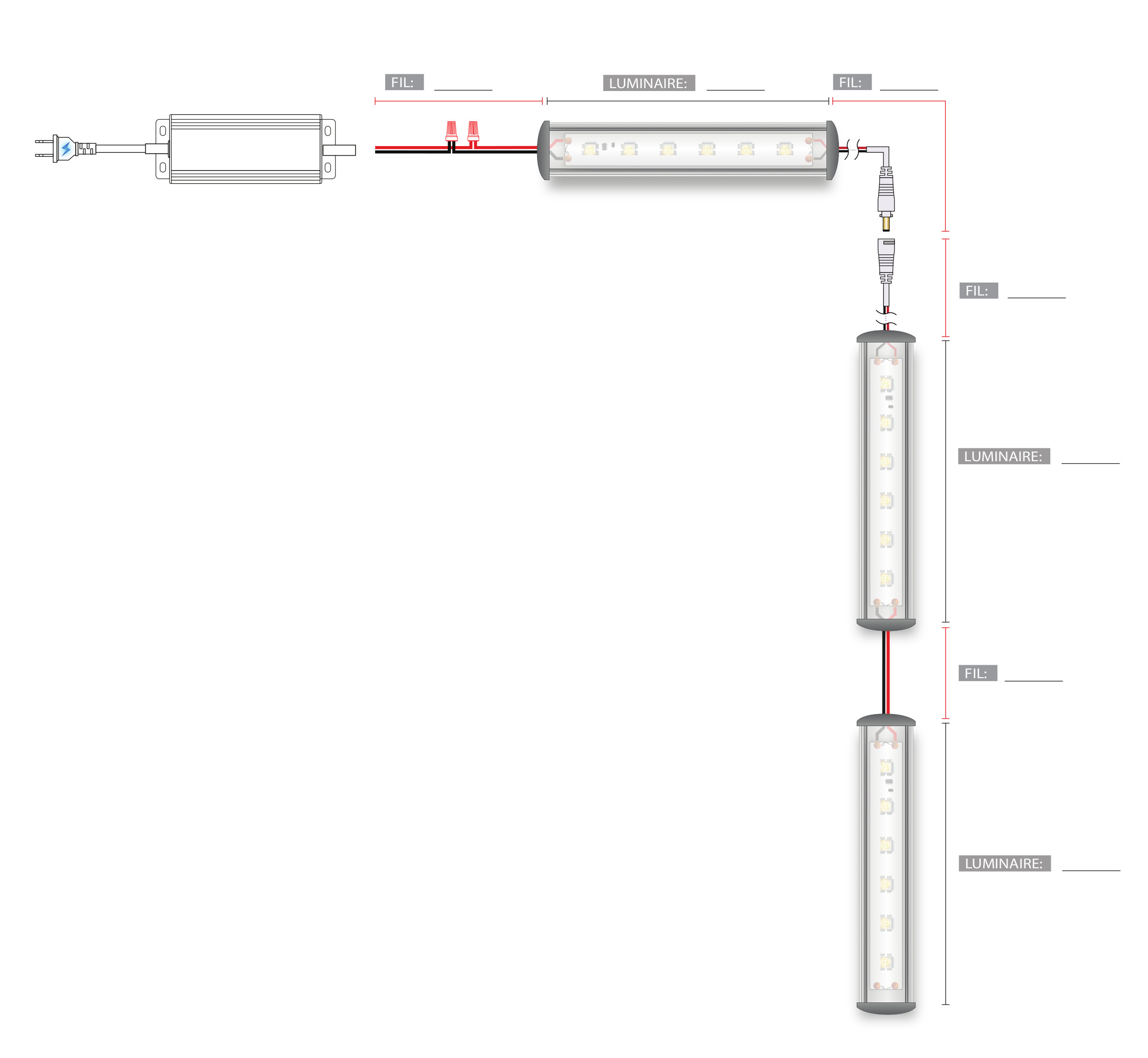 Led123 Croquis assemblage  image