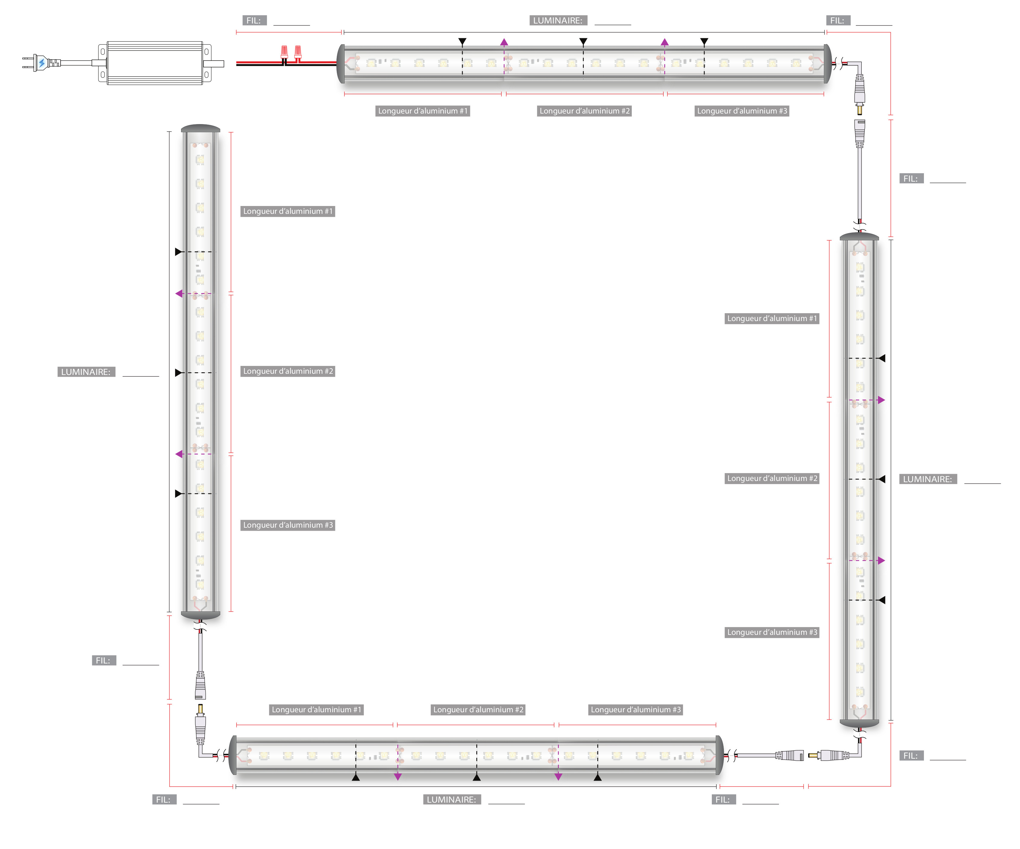 Led123 Croquis assemblage  image