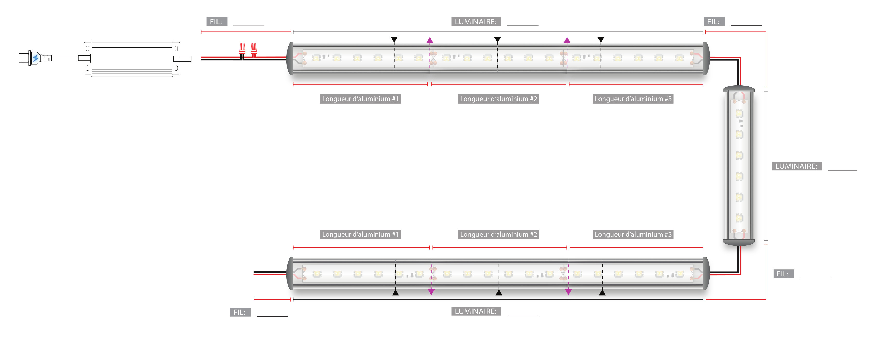 Led123 Croquis assemblage  image