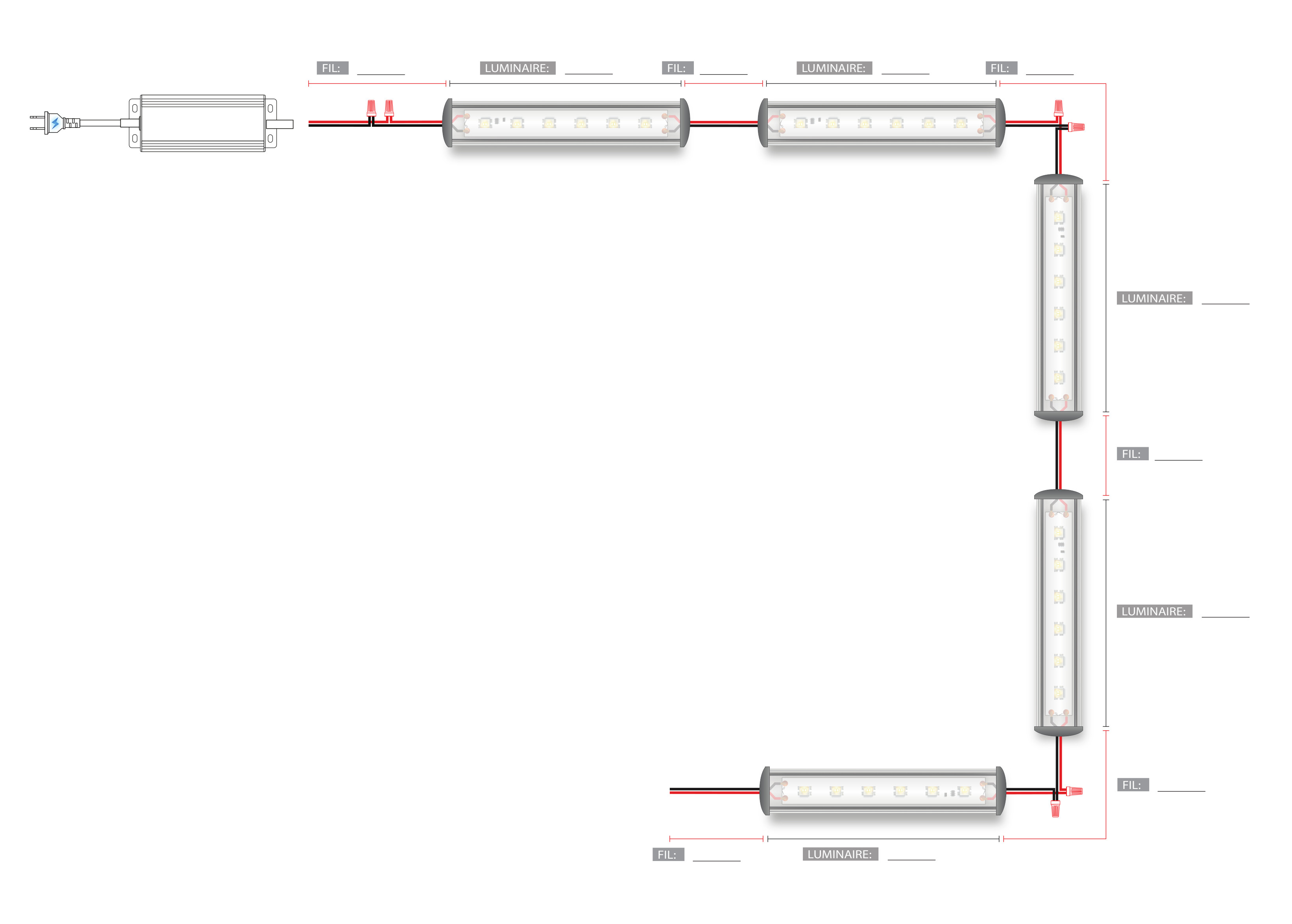 Led123 Croquis assemblage  image