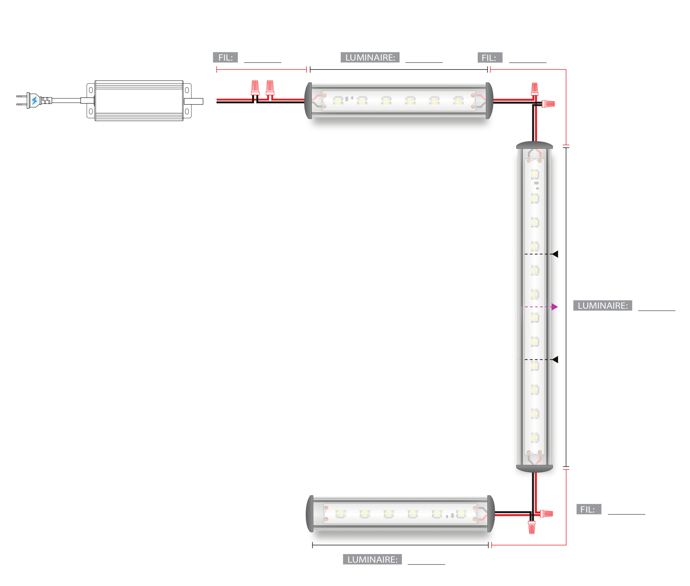 Led123 Croquis assemblage  image