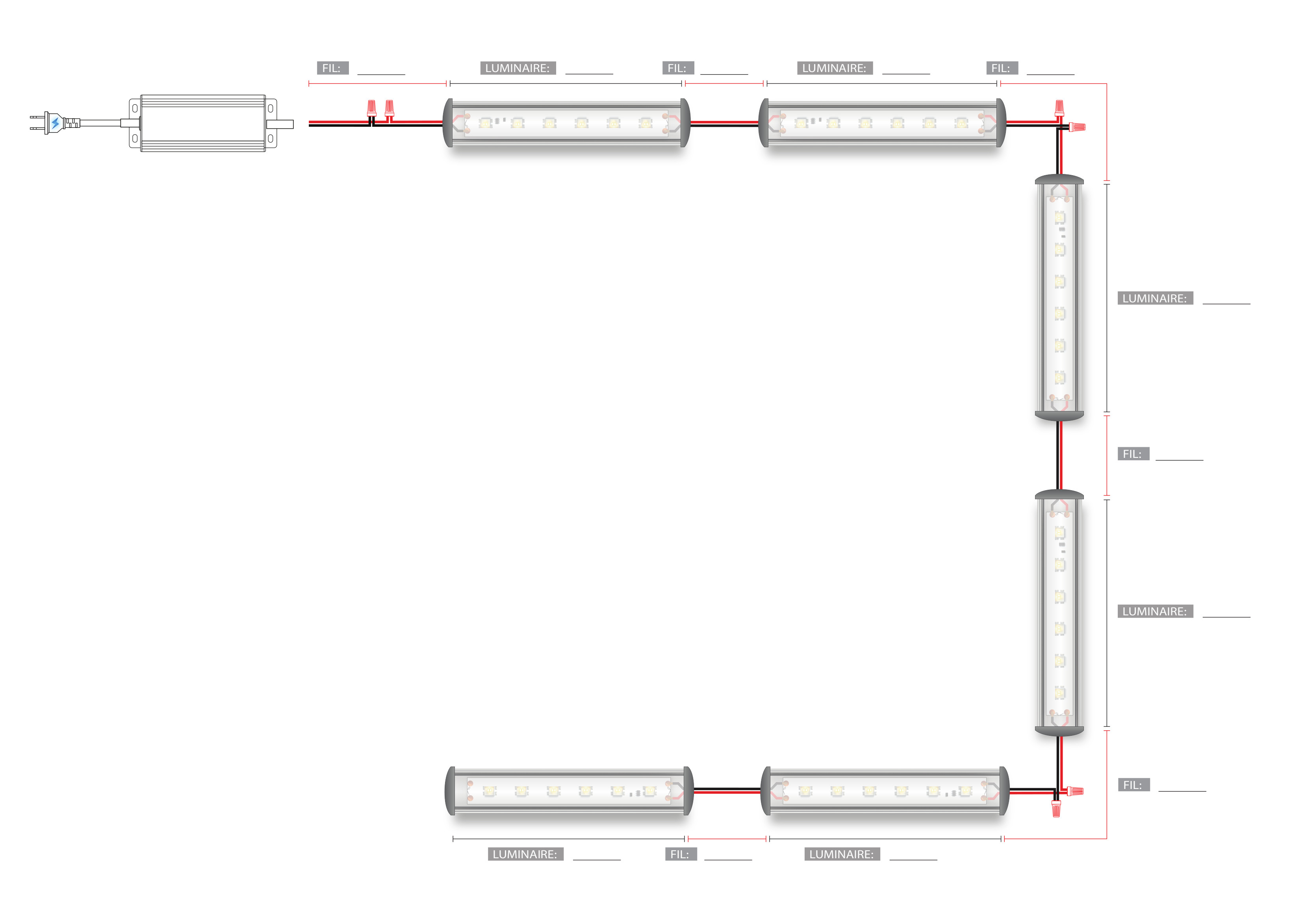 Led123 Croquis assemblage  image