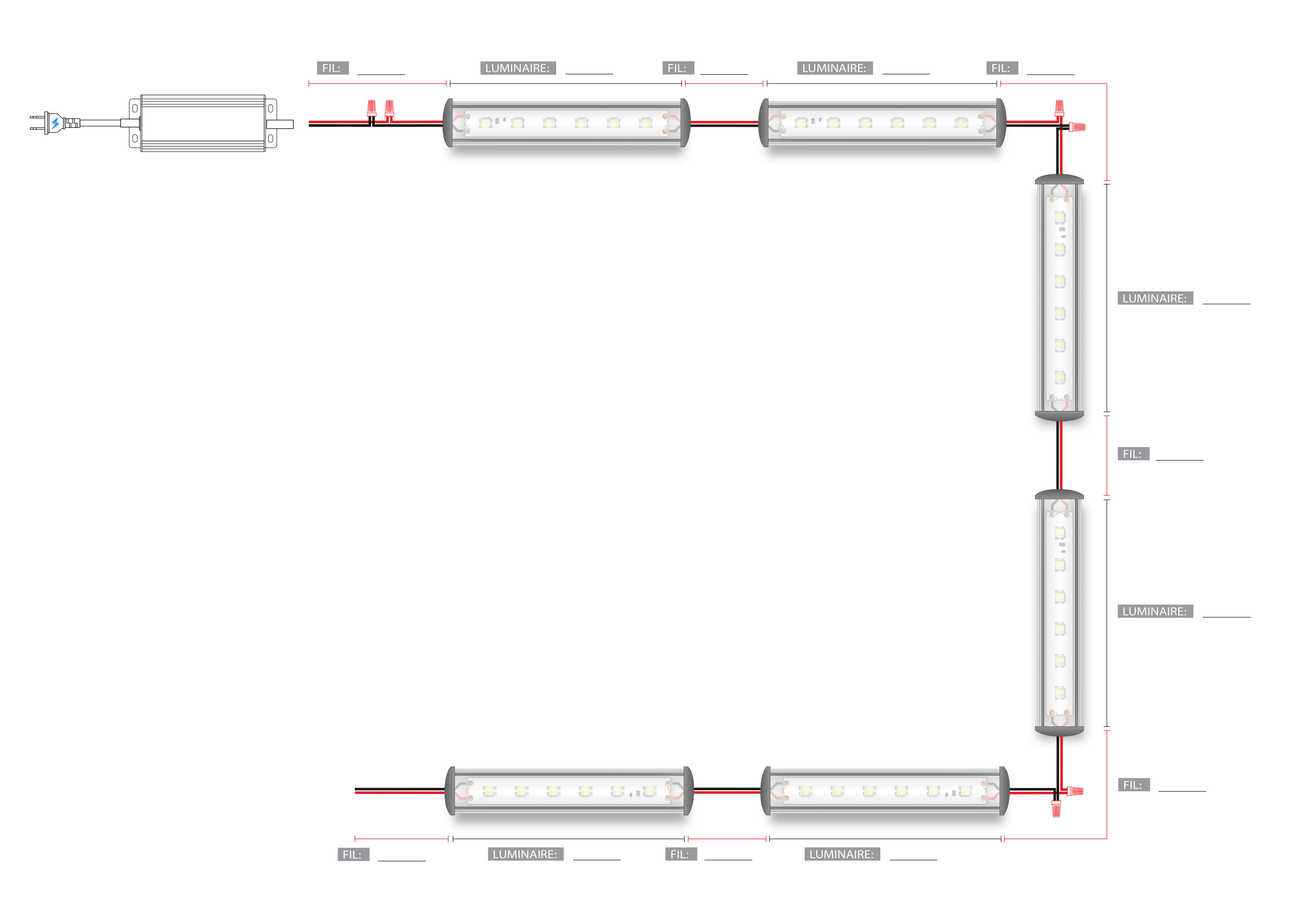 Led123 Croquis assemblage  image