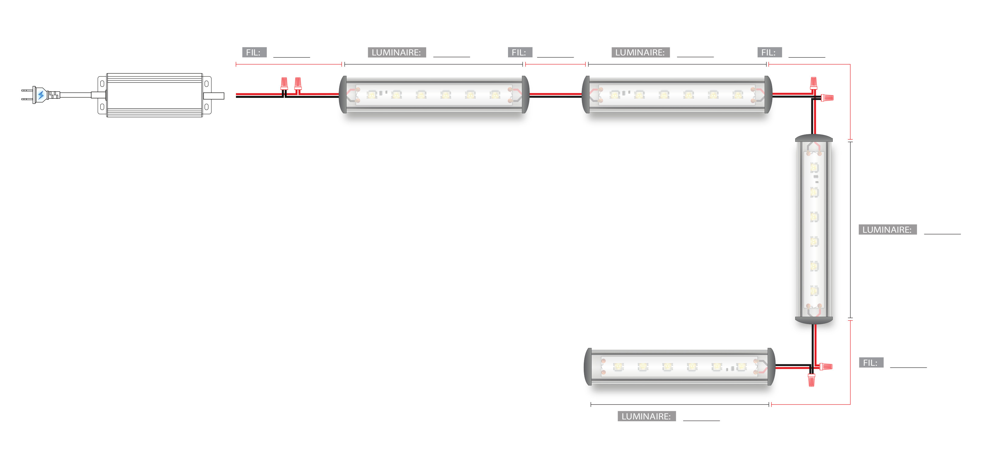 Led123 Croquis assemblage  image