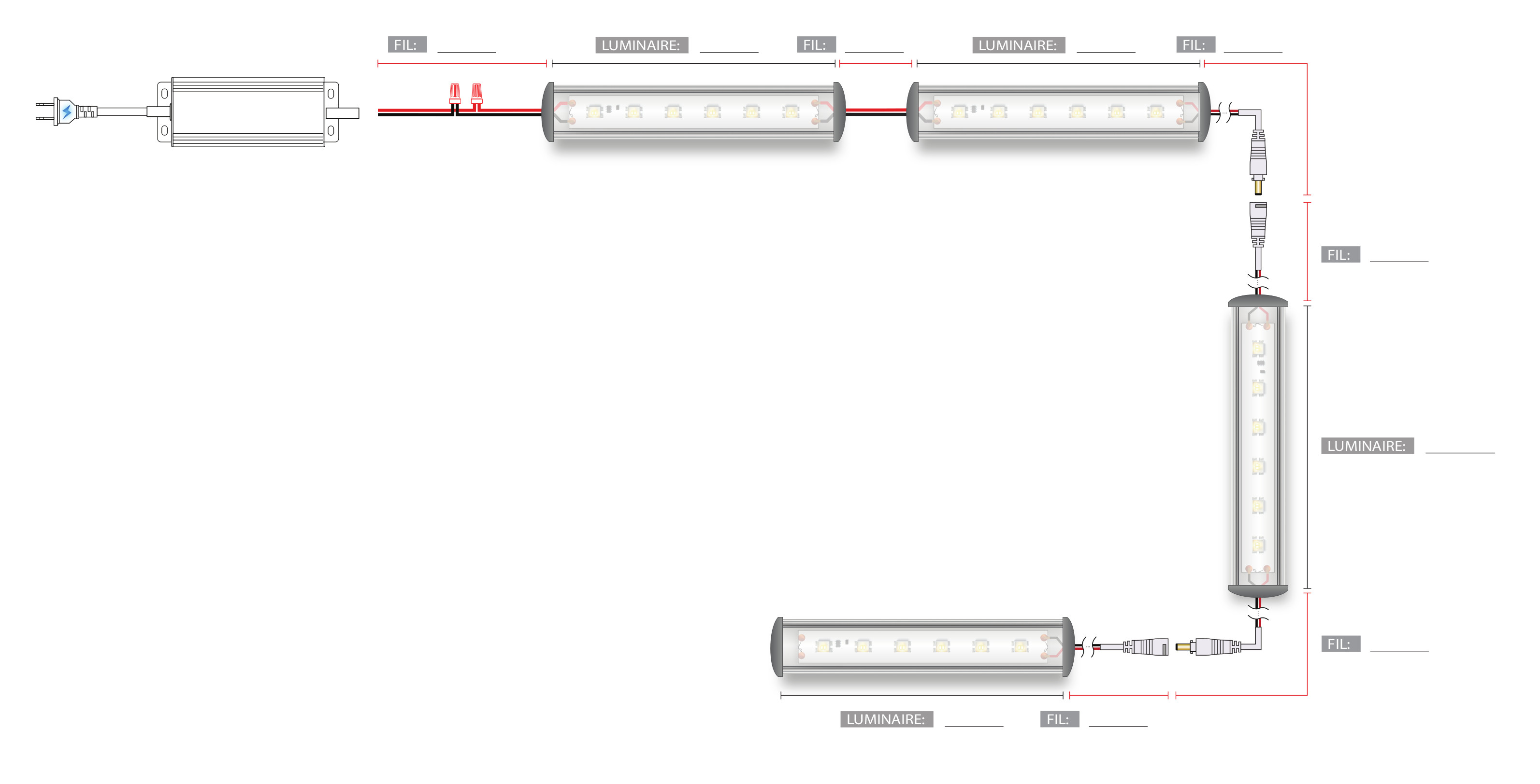 Led123 Croquis assemblage  image