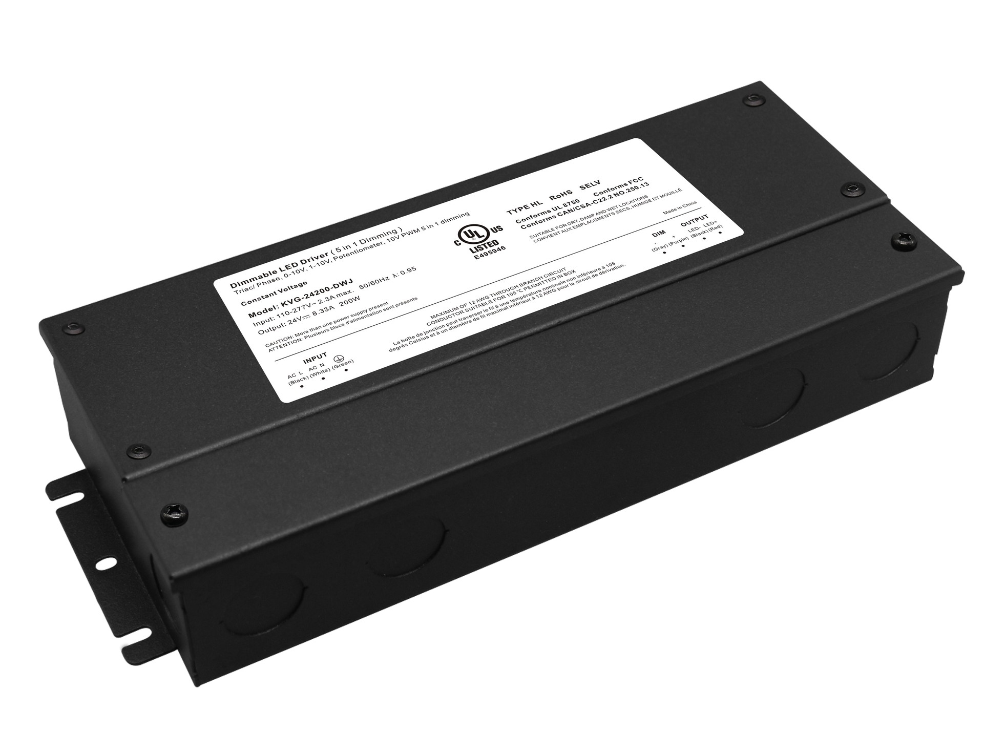 Led123 Driver DR-200W-24V-DIM3-JB image